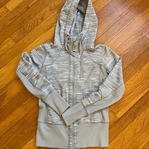 Zella cropper fleece hoodie size XS